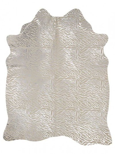 Baby Zebra Prata fundo Branco