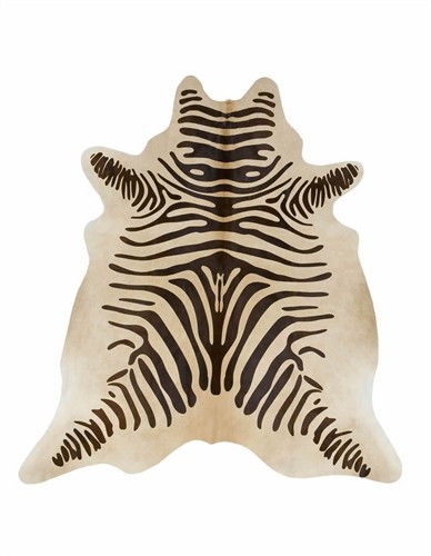Zebra Chocolate fundo Bege